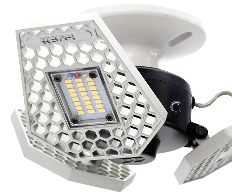 00342-2 – STKR CONCEPT Interior Light - LED, Motion Activated Ceiling Light Adjustable Aluminum Heads Up To 90 Degree...